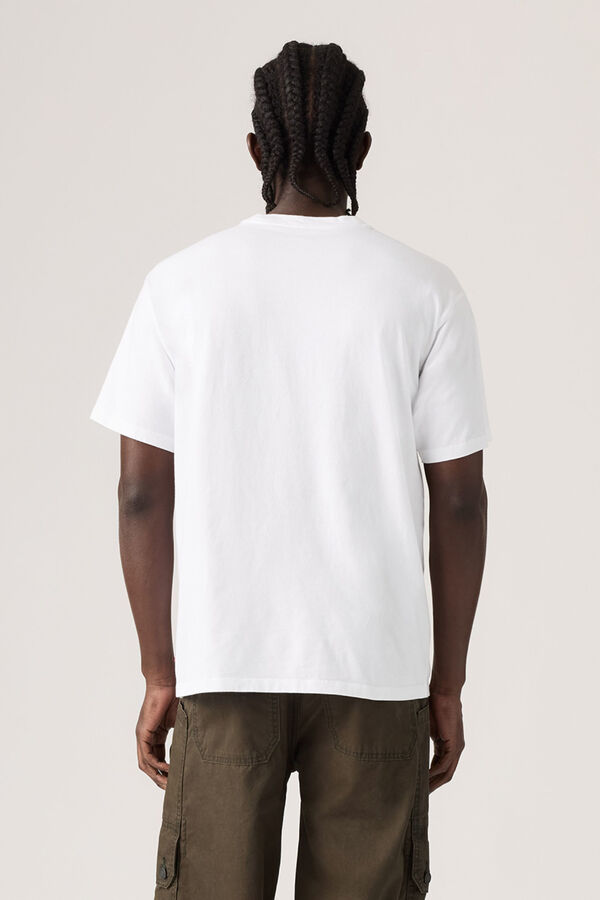 Levi's Camiseta gr&aacute;fico manga corta blanco