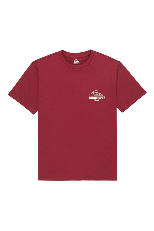 Quiksilver Camiseta de manga corta rojo