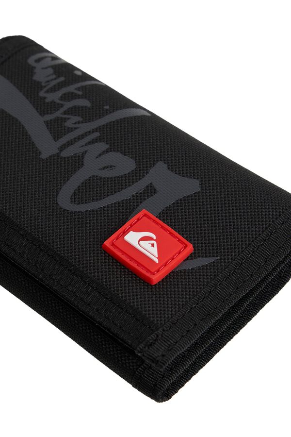 Quiksilver Cartera de triple hoja negro
