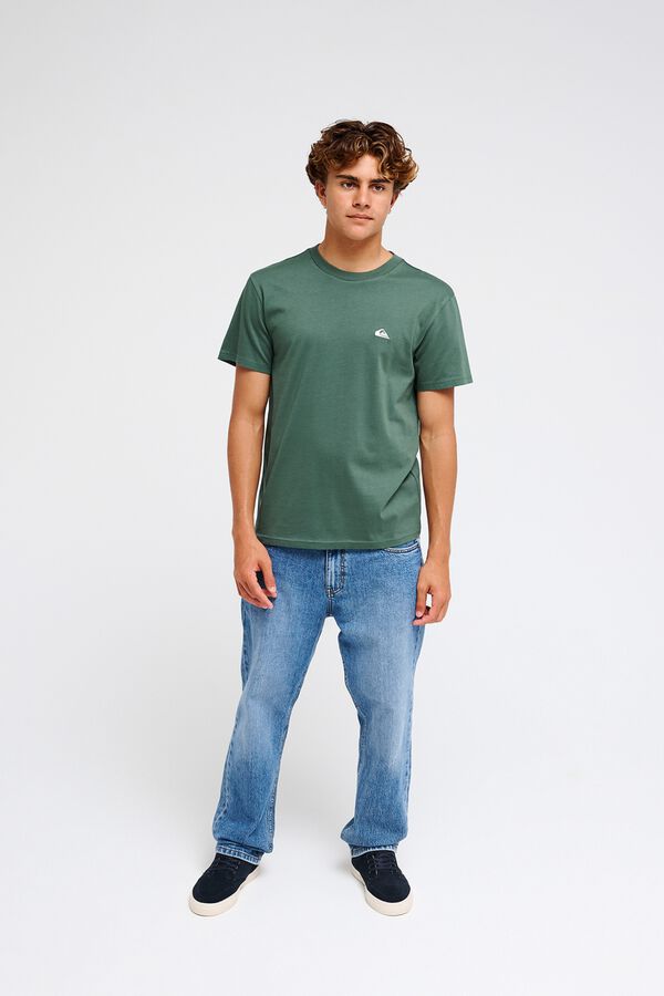 Quiksilver Camiseta de manga corta verde