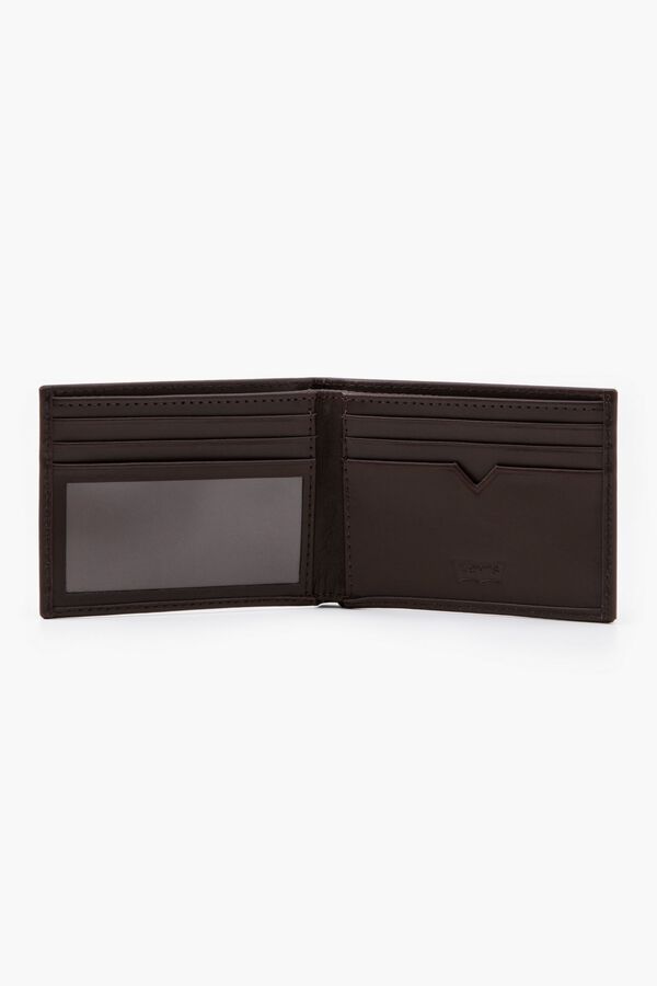 Levi's Cartera de piel tostado