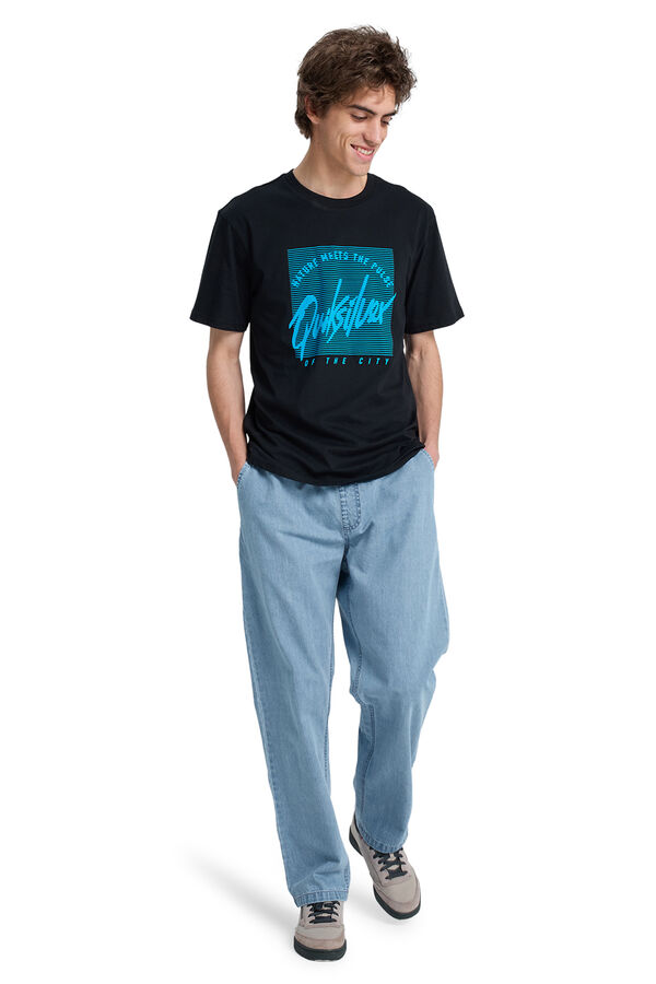 Quiksilver Camiseta de manga corta negro