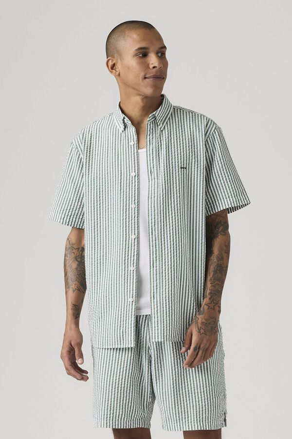 Levi's Camisa de manga corta blanco