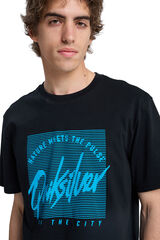 Quiksilver Camiseta de manga corta negro