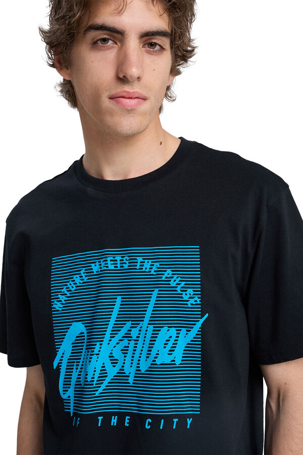 Quiksilver Camiseta de manga corta negro