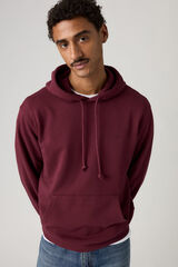 Levi's Sudadera con capucha burdeos