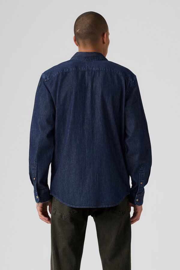 Levi's Camisa vaquera botones azul