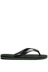 Havaianas Chanclas planas goma negro