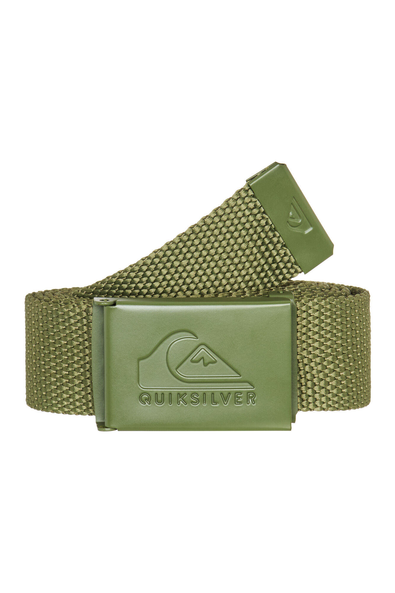 Quiksilver Principal Schwack - Cintur&oacute;n de algod&oacute;n para hombre
