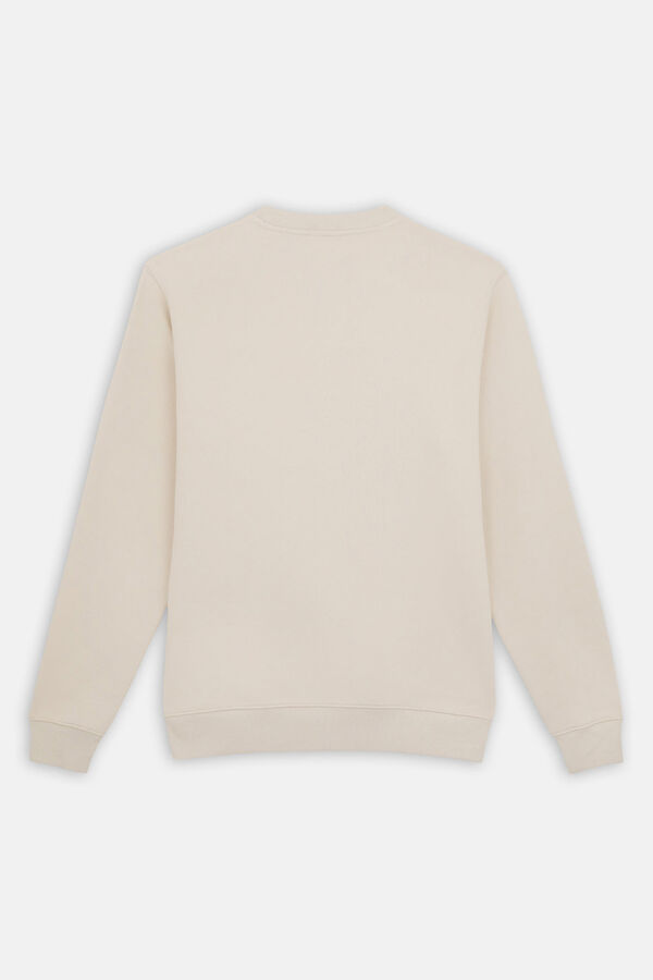 Dickies Sudadera Oakport cuello redondo blanco