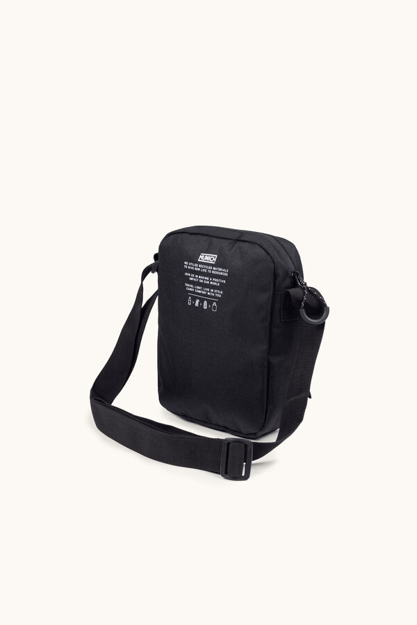 Munich Bandolera deportiva reciclada negro
