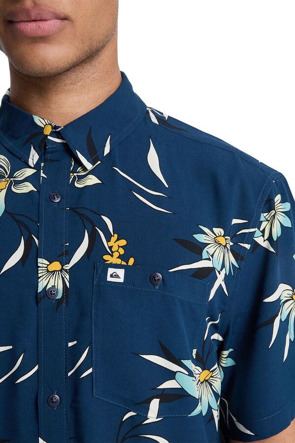 Quiksilver Camisa de manga corta negro