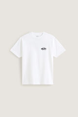 Vans Camiseta pat&iacute;n manga corta blanco