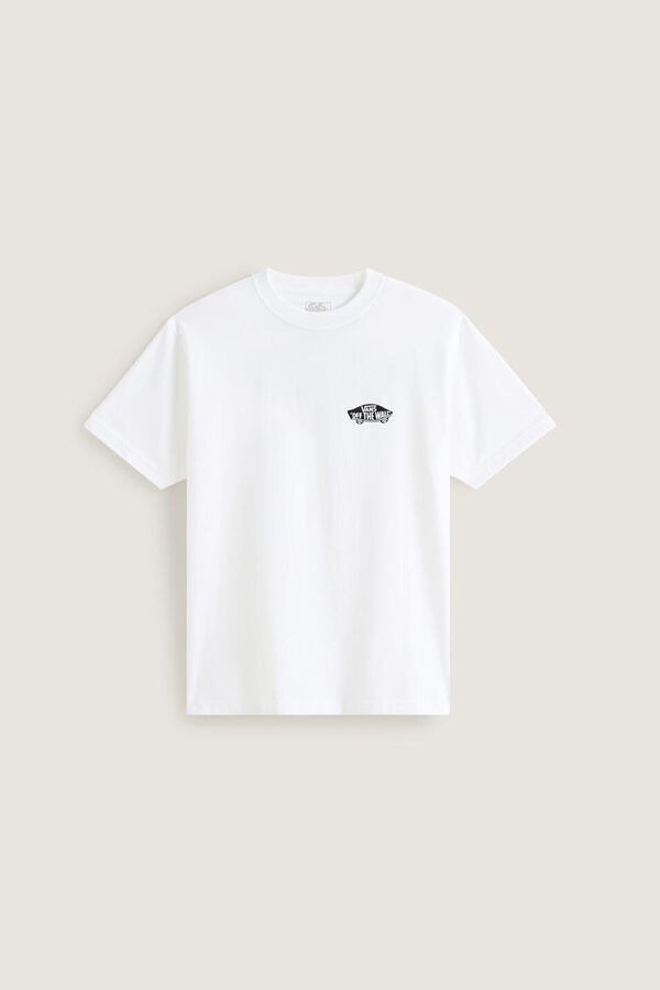 Vans Camiseta pat&iacute;n manga corta blanco