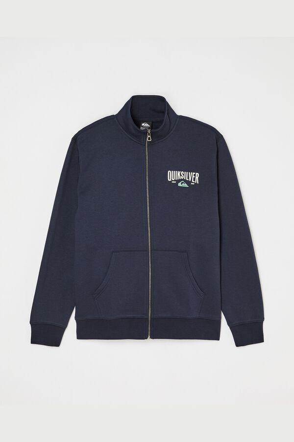Quiksilver Sudadera con cremallera azul