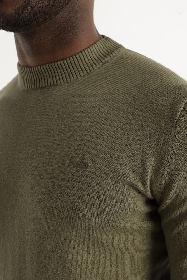Lois Jersey cuello perking verde