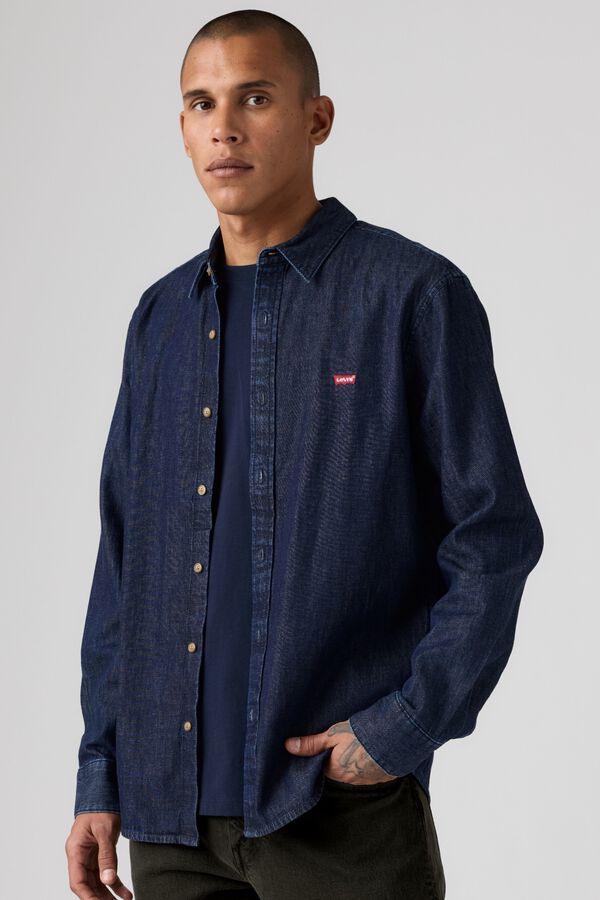 Levi's Camisa vaquera botones azul