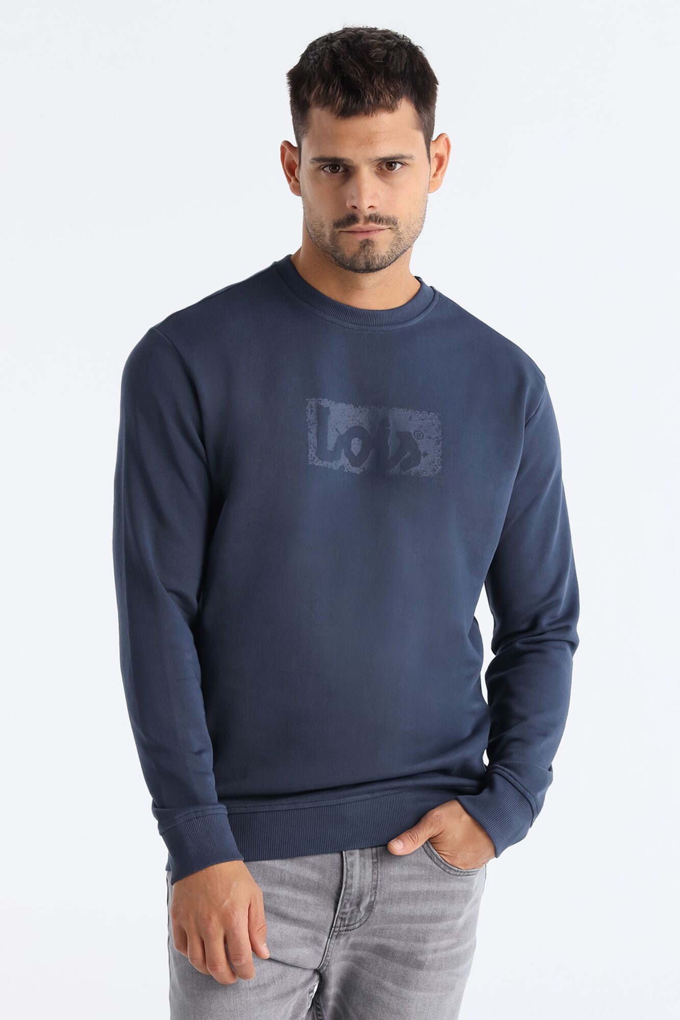 Lois Sudadera cuello caja