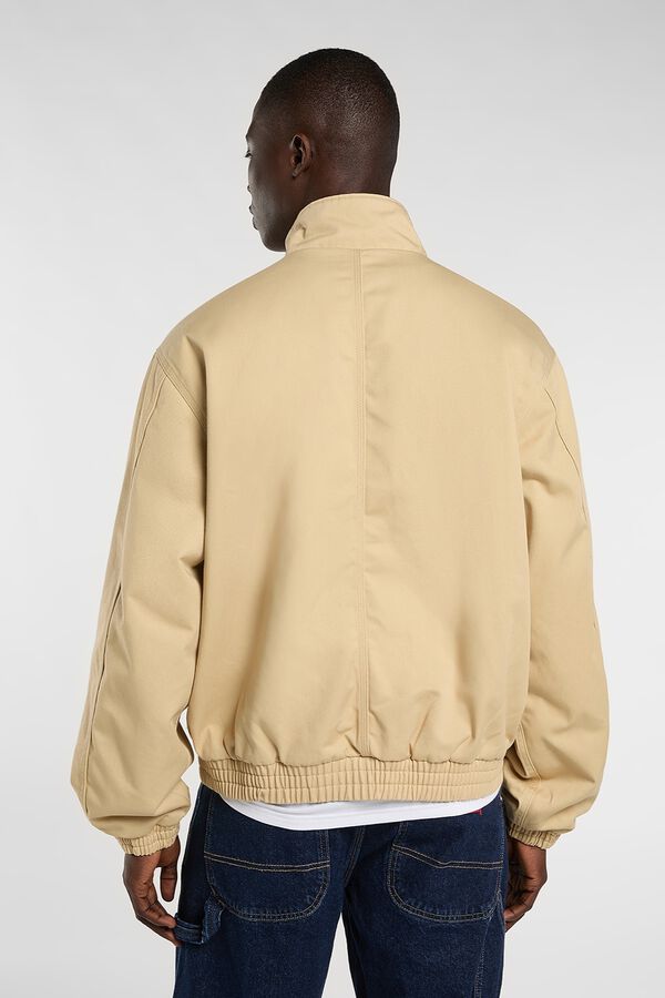 Dickies Cazadora cuello subido cremallera nude