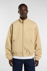 Dickies Cazadora cuello subido cremallera nude