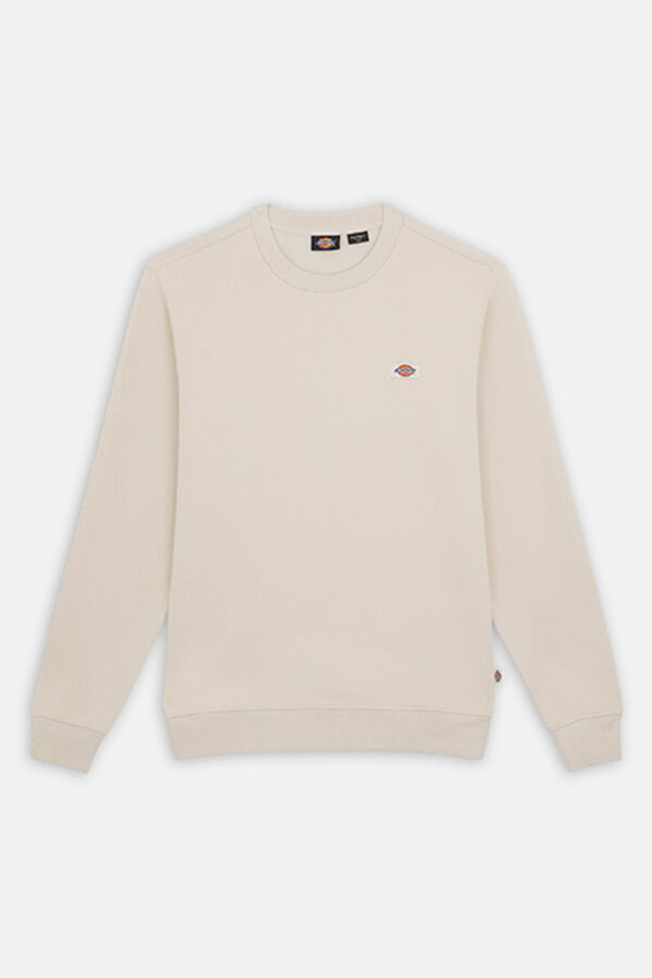 Dickies Sudadera Oakport cuello redondo blanco