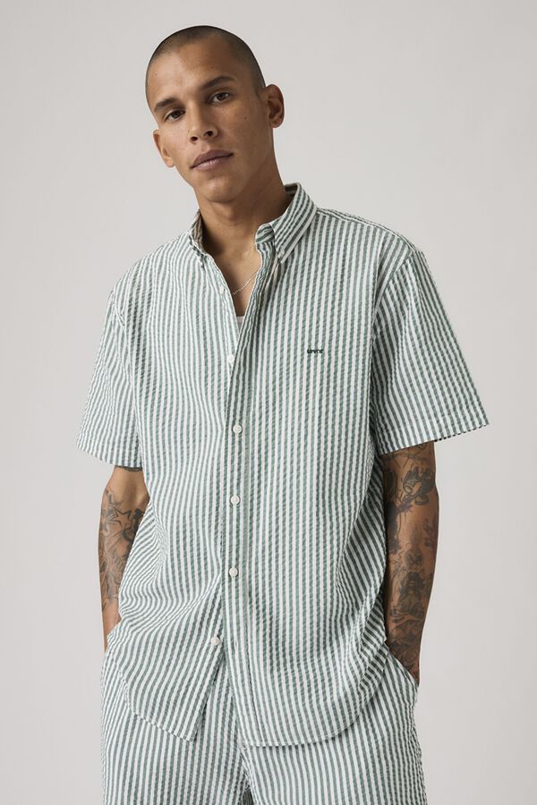 Levi's Camisa de manga corta blanco