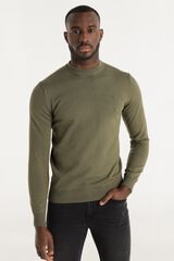Lois Jersey cuello perking verde