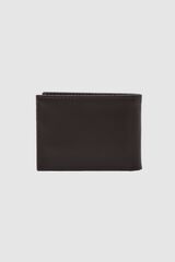 Levi's Cartera de piel tostado