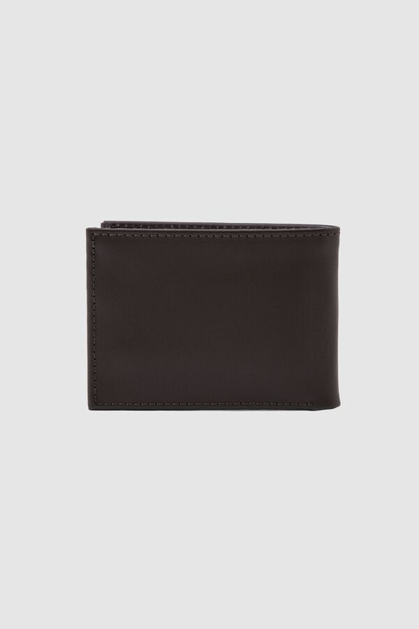 Levi's Cartera de piel tostado