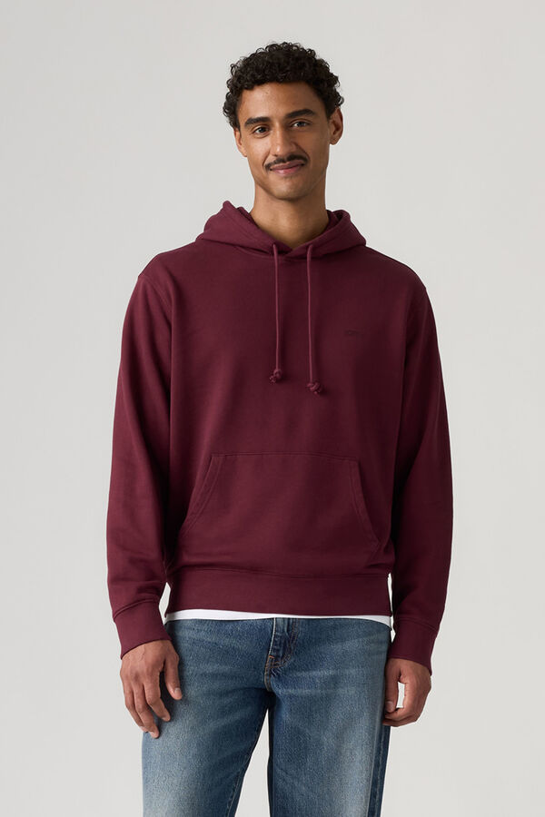 Levi's Sudadera con capucha burdeos