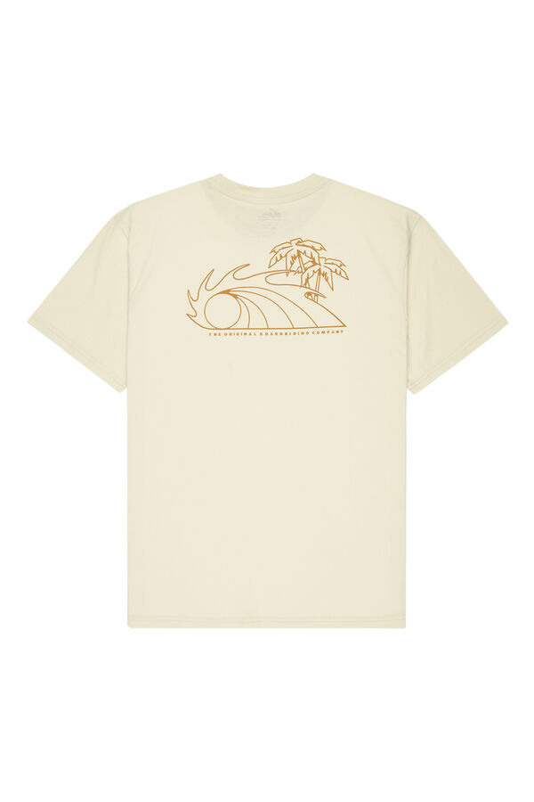 Quiksilver Camiseta de manga corta blanco