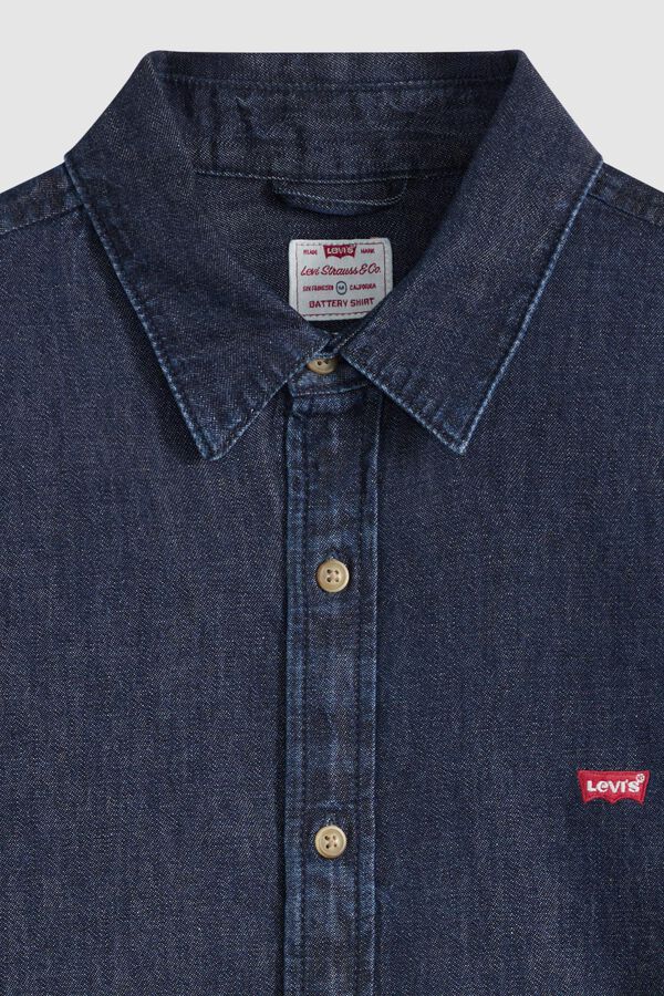 Levi's Camisa vaquera botones azul