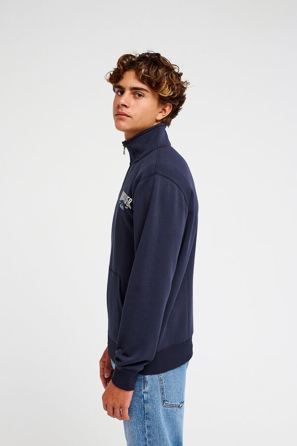 Quiksilver Sudadera con cremallera azul