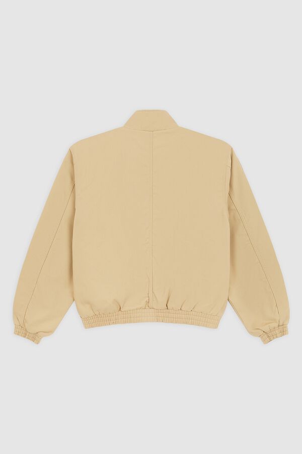 Dickies Cazadora cuello subido cremallera nude