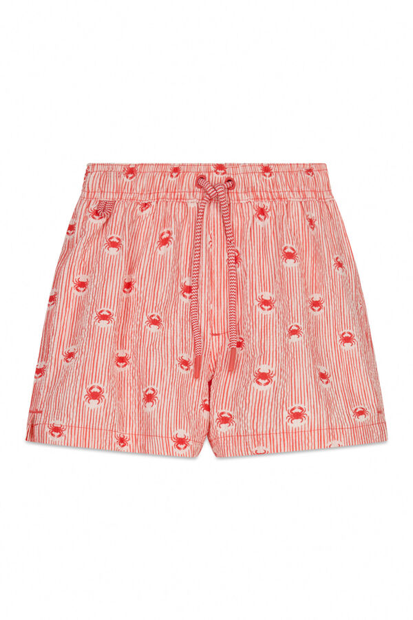 Women'secret Ba&ntilde;ador ni&ntilde;o estampado rayas y cangrejos coral