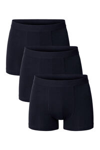 Bread & Boxers Pack de 3 b&oacute;xers algod&oacute;n org&aacute;nico azules marinos